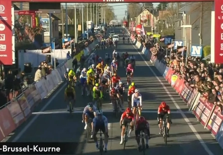 <span>Opbouw Finisch<br> Kuurne-Brussel-Kuurne</span>