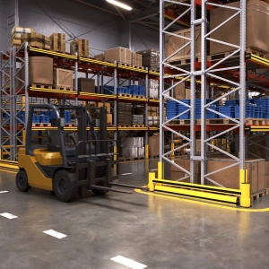 1R Delta Kaderbescherming Rek + Stootrand