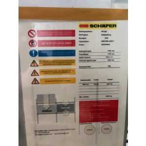 Palletstellingen SSI Schäfer 16 kaders 7500mm & 78 liggers 2700mm (003)