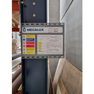Draagarmstellingen MECALUX 9 enkele bomen 4300mm (027)