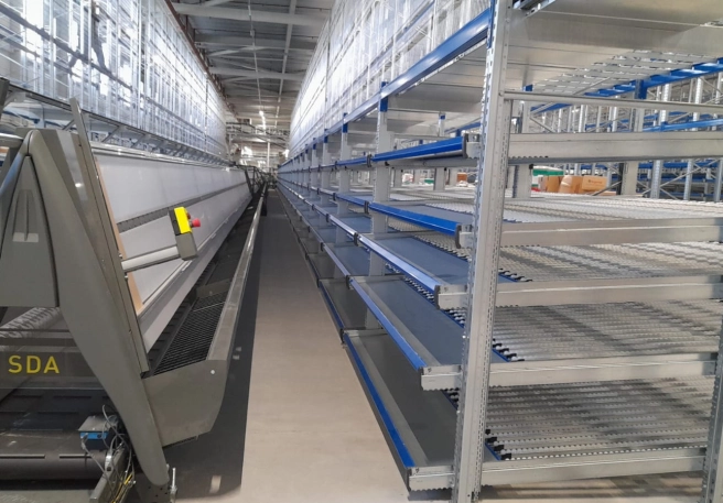 Installatie van pallet- en legbordstellingen voor een <span>efficiënt magazijn</span>