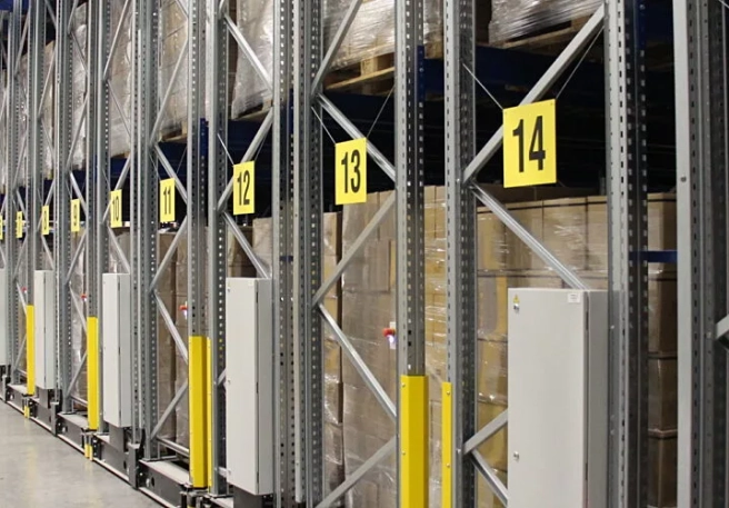 Montage mobiele palletstellingen