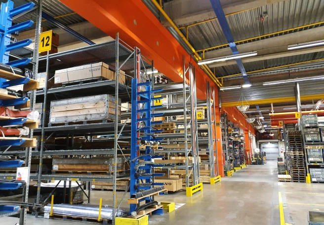 Onderhoudspartner magazijn - Volvo Group Belgium