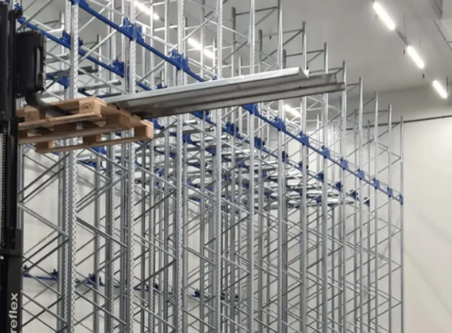 Pallet shuttle systeem
