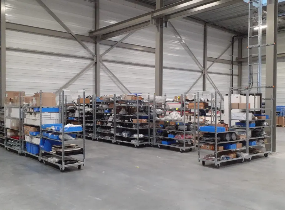 Hulpmiddelen bij het verhuizen van uw magazijn