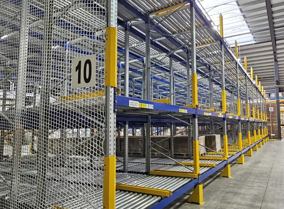 Onze pushback stellingen voor uw magazijn